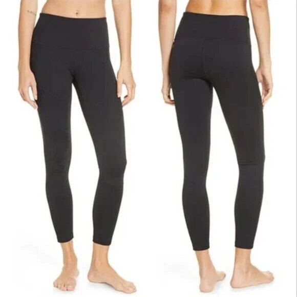 🖤 Zella High Waist Ankle Leggings – Size S – Black - Picture 1 of 8